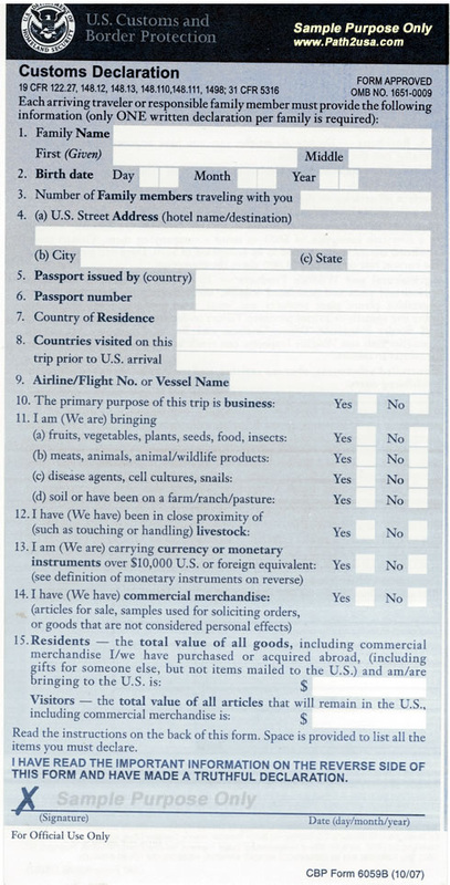 USA Regular  7 perguntas que a imigração nos Estados Unidos poderá lhe  fazer - USA Regular